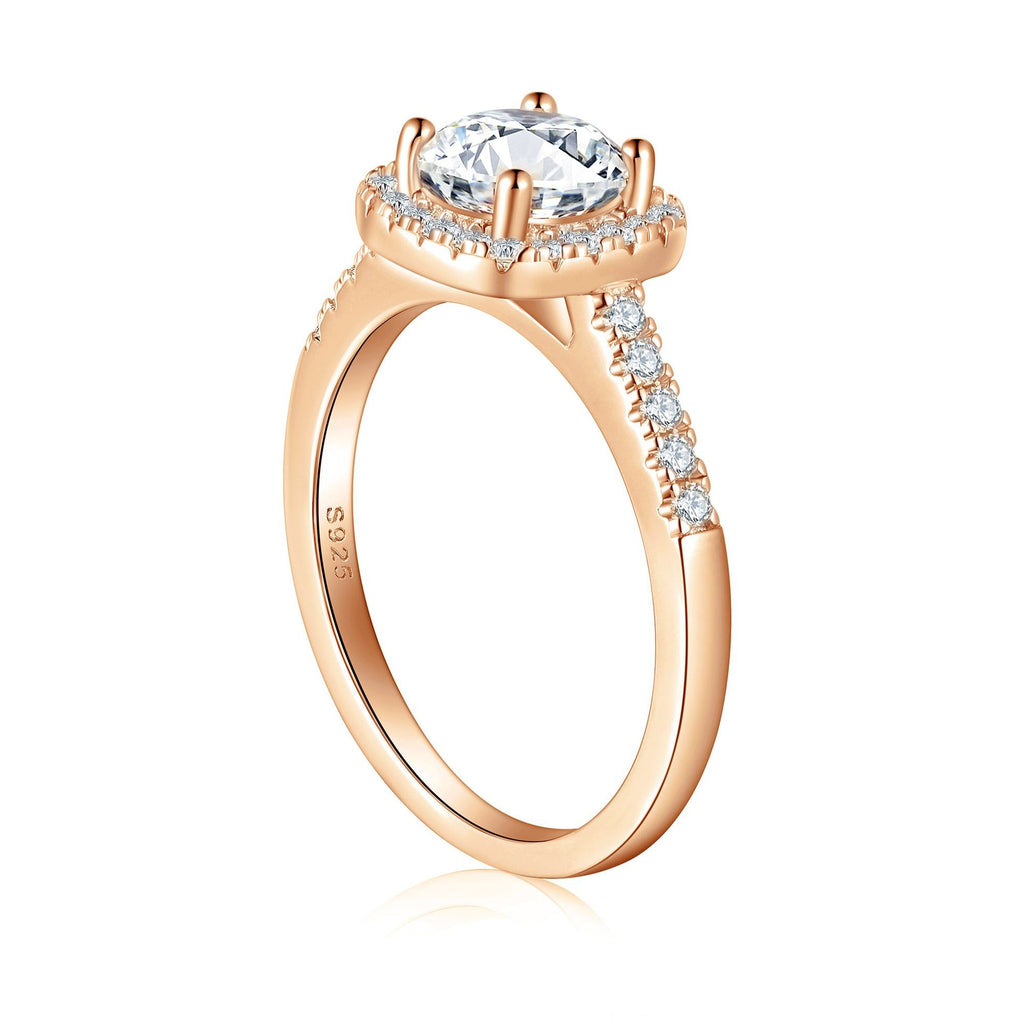 Cross-border E-commerce Hot-selling European and American Style Rings for Women S925Silver Hand Jewelry Silver Accessories Wholesale for Foreign Trade wedding rings