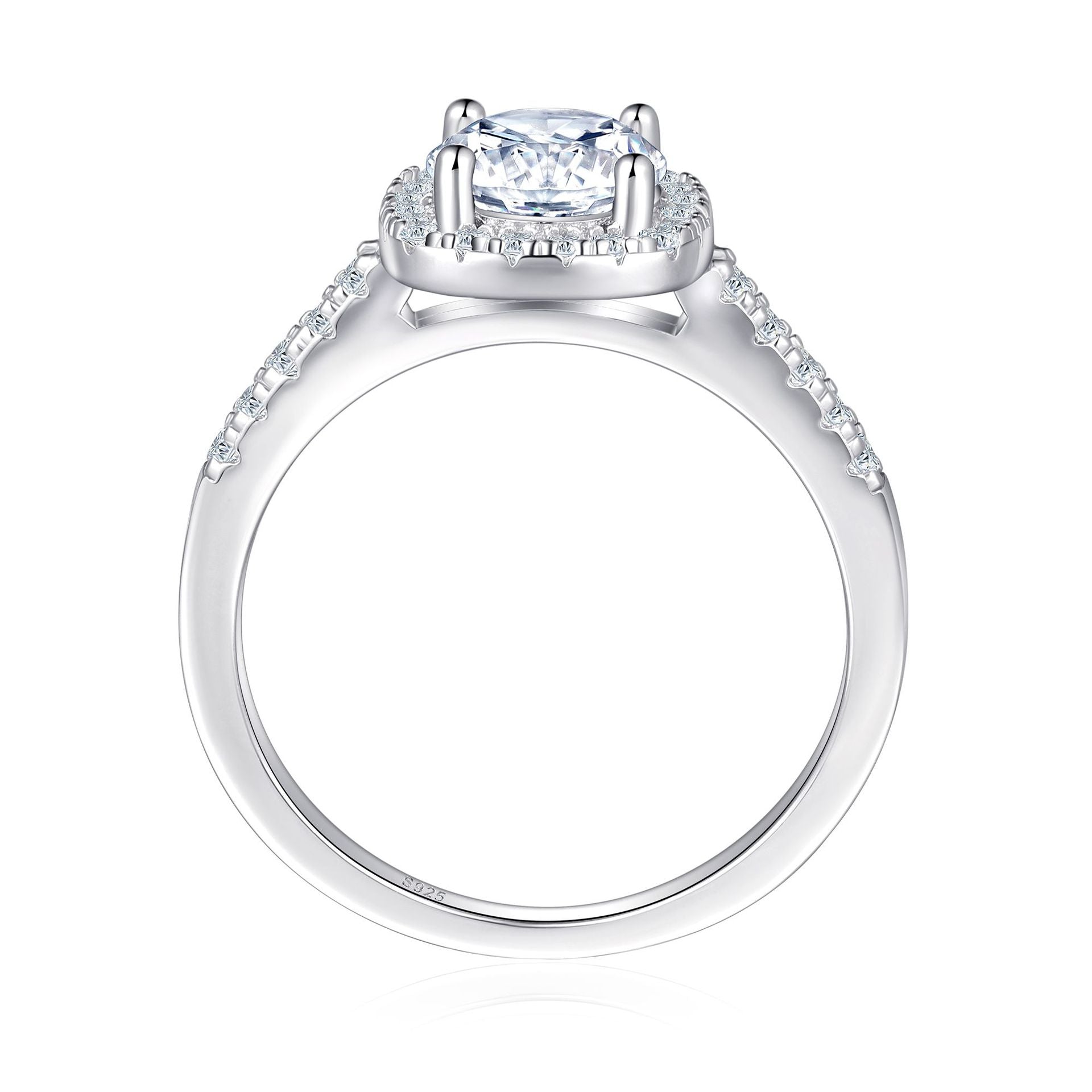 Cross-border E-commerce Hot-selling European and American Style Rings for Women S925Silver Hand Jewelry Silver Accessories Wholesale for Foreign Trade wedding rings