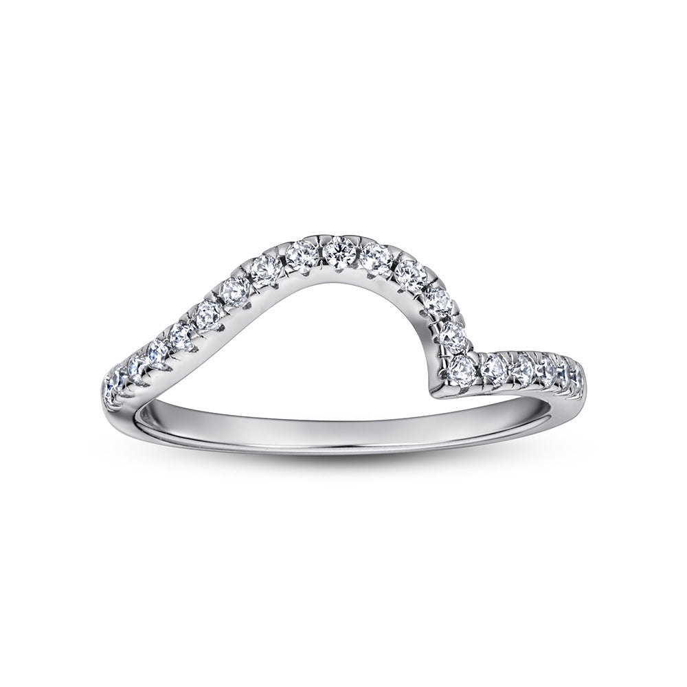 Bestselling 925 Sterling Silver Ring Set | Women's Twisted Shank Pave CZ Jewelry