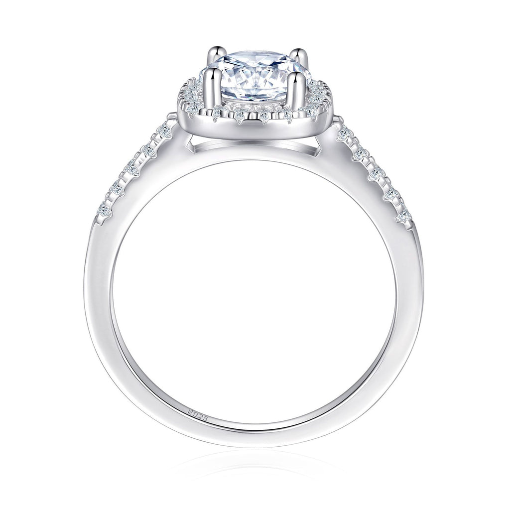 Cross-border E-commerce Hot-selling European and American Style Rings for Women S925Silver Hand Jewelry Silver Accessories Wholesale for Foreign Trade wedding rings