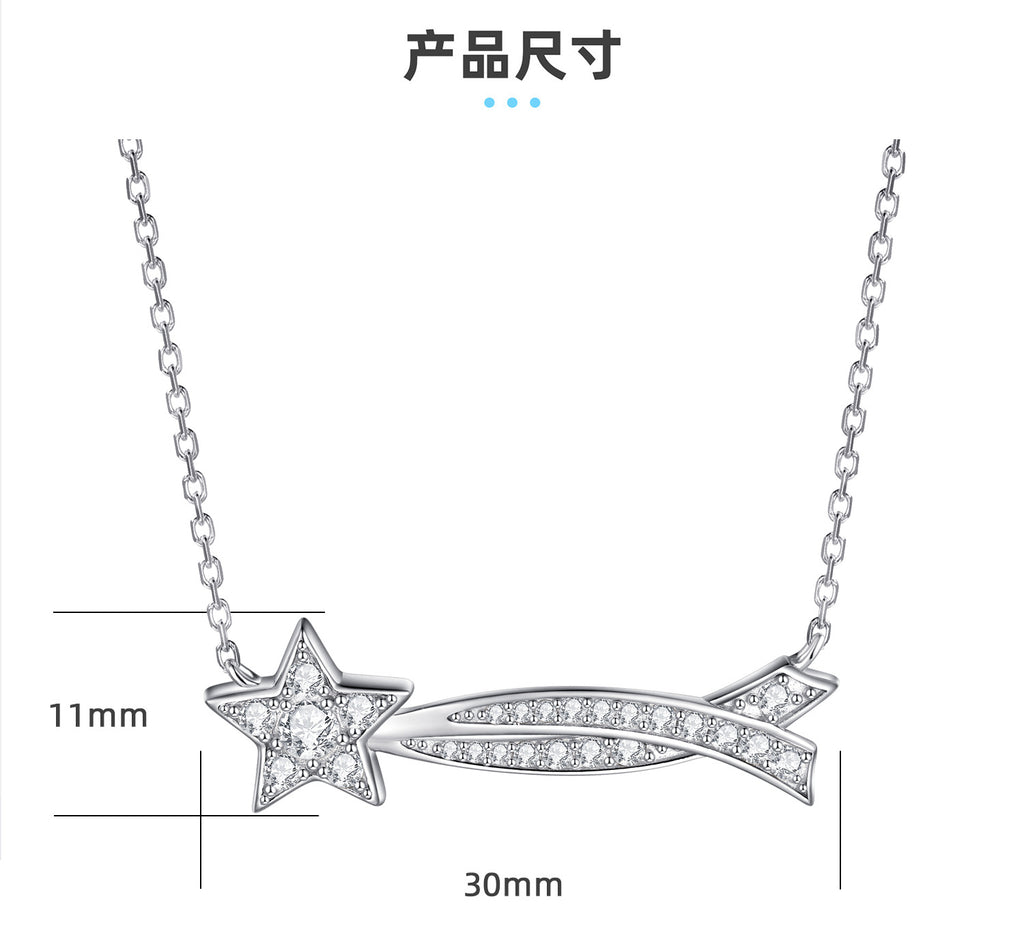 Elegant Butterfly Bow Pendant Necklace – Sterling Silver 925 Long Layering Chain for Women