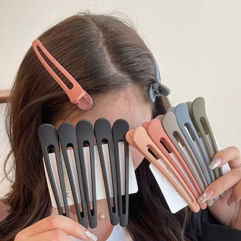 Non-Slip Hair Clips Set (6PC) - Invisible Bang Holders for Women