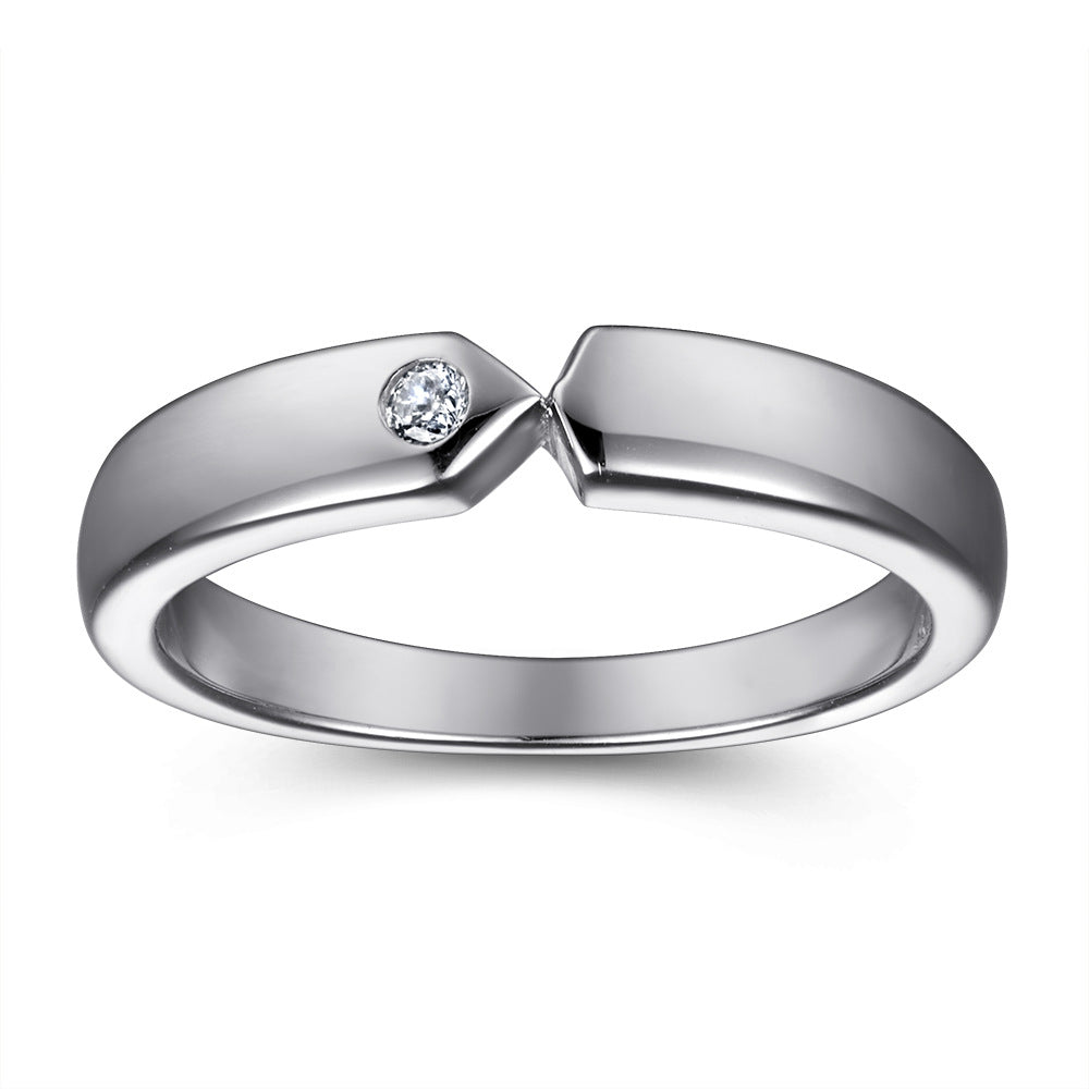 Women's Niche Design 925 Sterling Silver Ring | Unique Minimalist Single Band