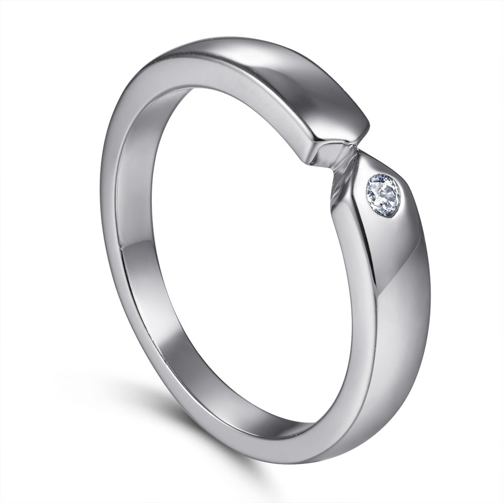 Women's Niche Design 925 Sterling Silver Ring | Unique Minimalist Single Band