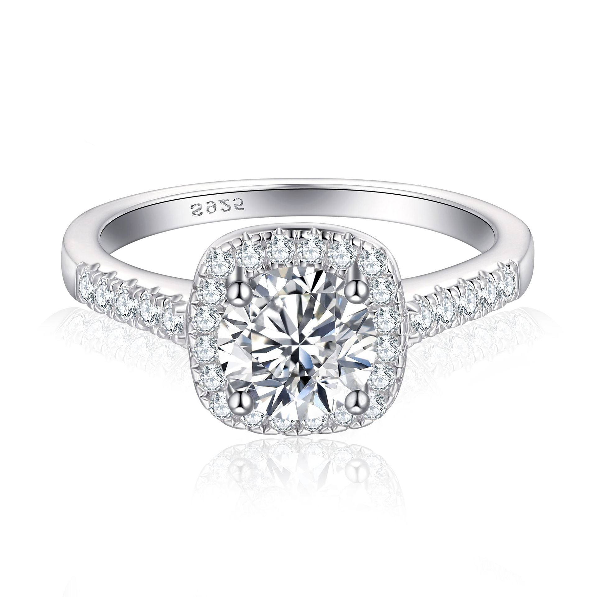 Cross-border E-commerce Hot-selling European and American Style Rings for Women S925Silver Hand Jewelry Silver Accessories Wholesale for Foreign Trade wedding rings