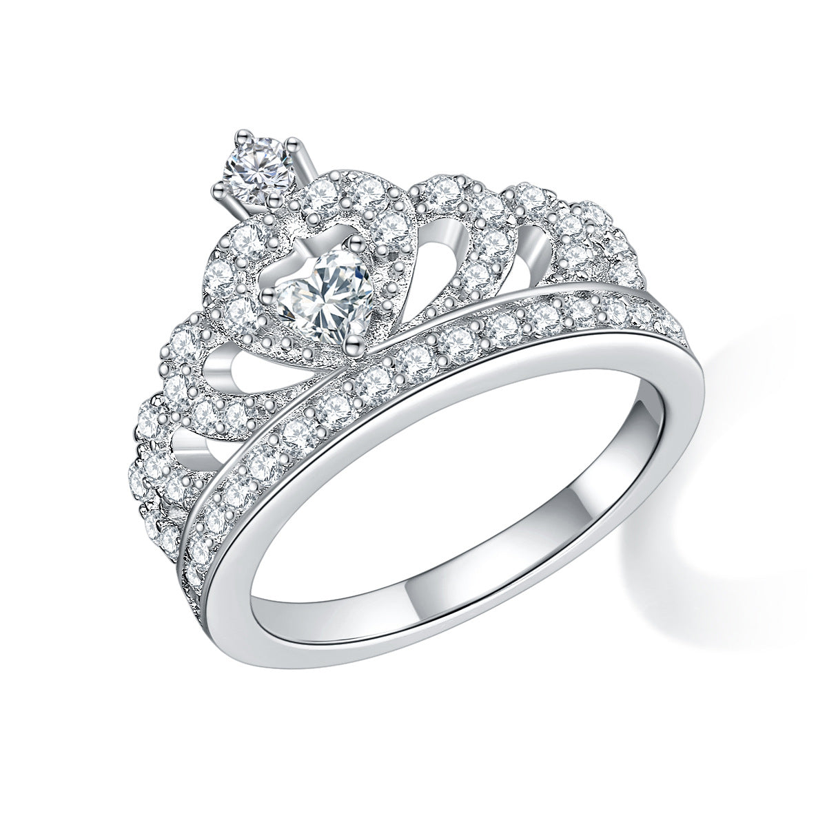 Minimalist Crown 925 Sterling Silver Ring for Women | Timeless Style Versatile Jewelry Piece